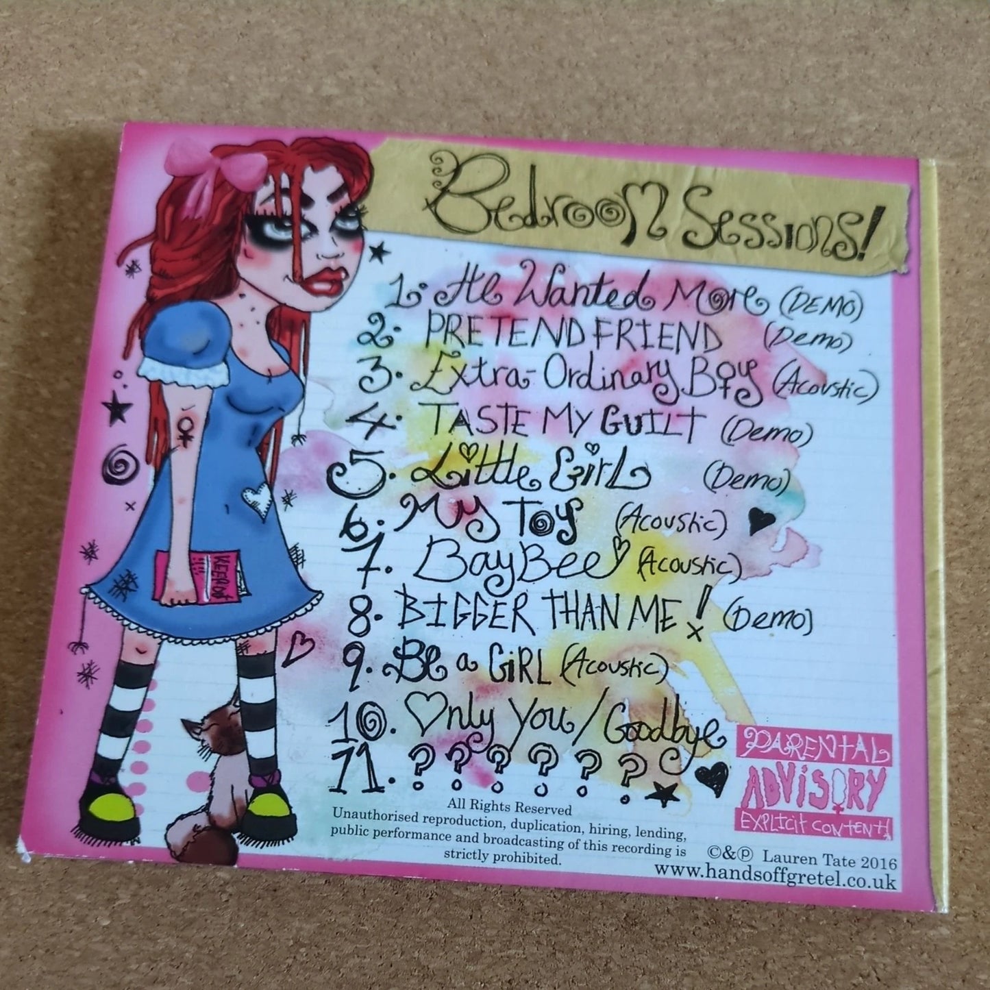 Hands Off Gretel Bedroom Sessions - Demos & Alternate Versions by Lauren Tate