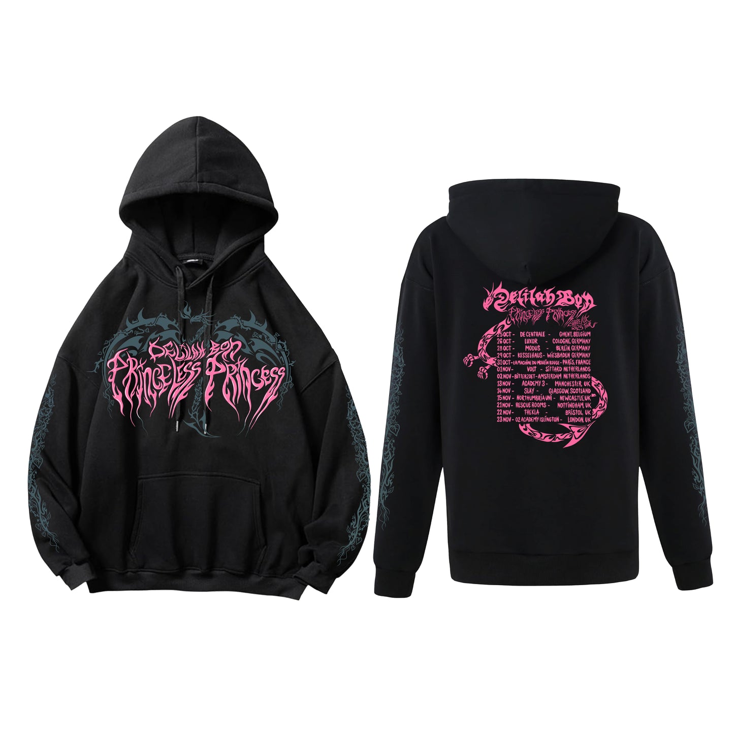 PRINCELESS PRINCESS 'DRAGON' TOUR HOODIE