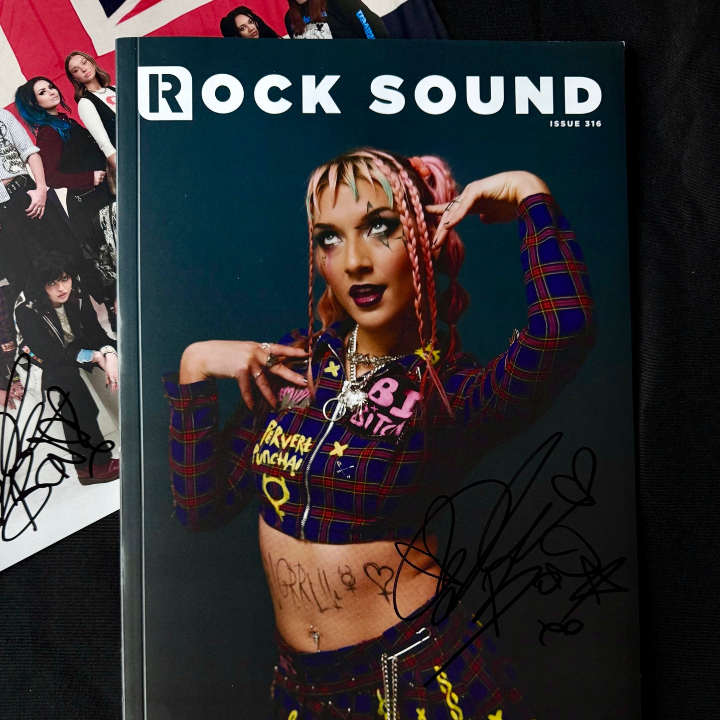 Rock Sound Issue 316 Limited Edition Signed by Delilah Bon