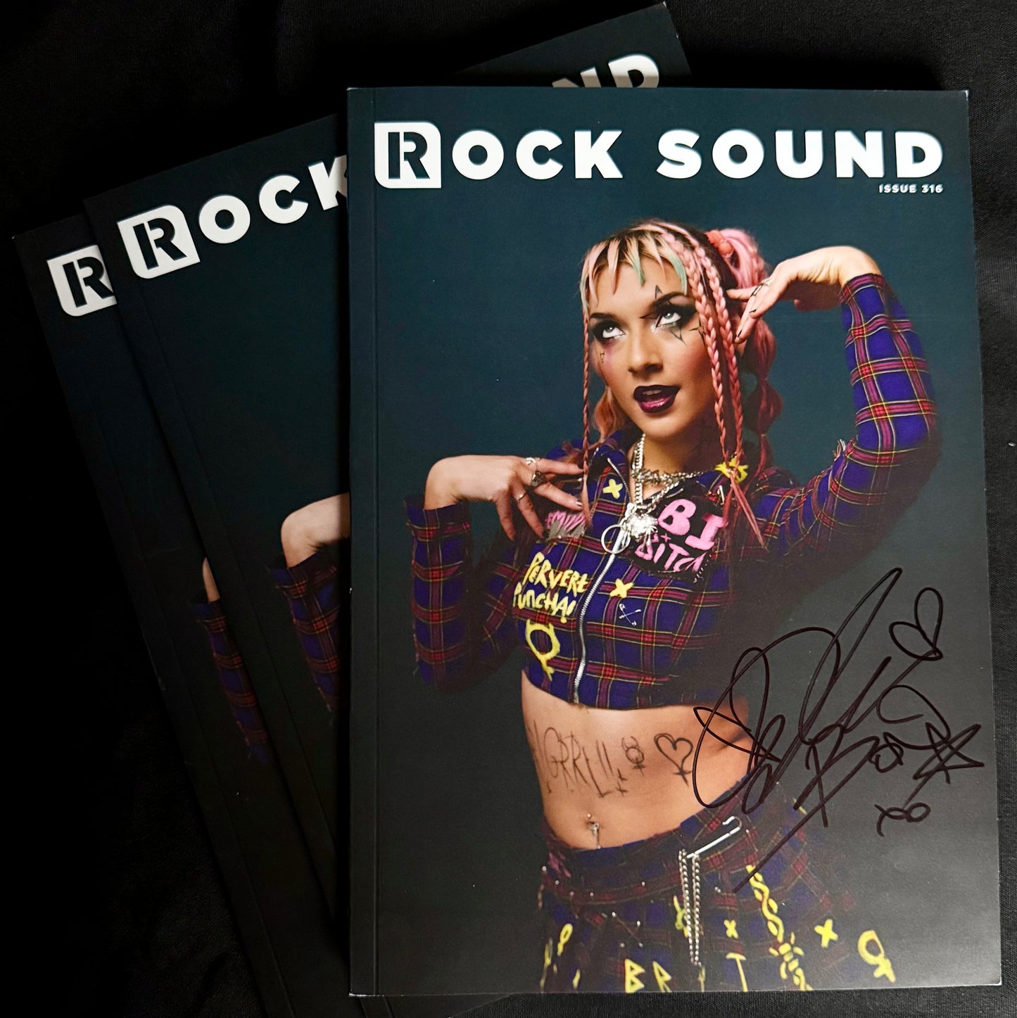 Rock Sound Issue 316 Limited Edition Signed by Delilah Bon