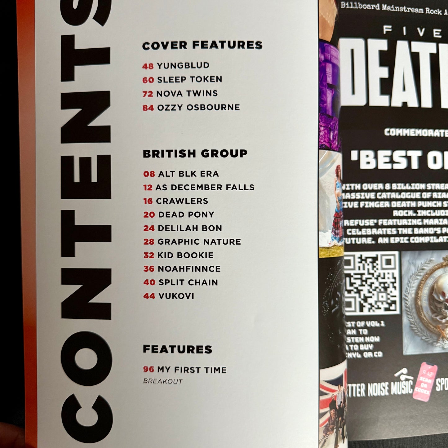 Rock Sound Issue 316 Limited Edition Signed by Delilah Bon