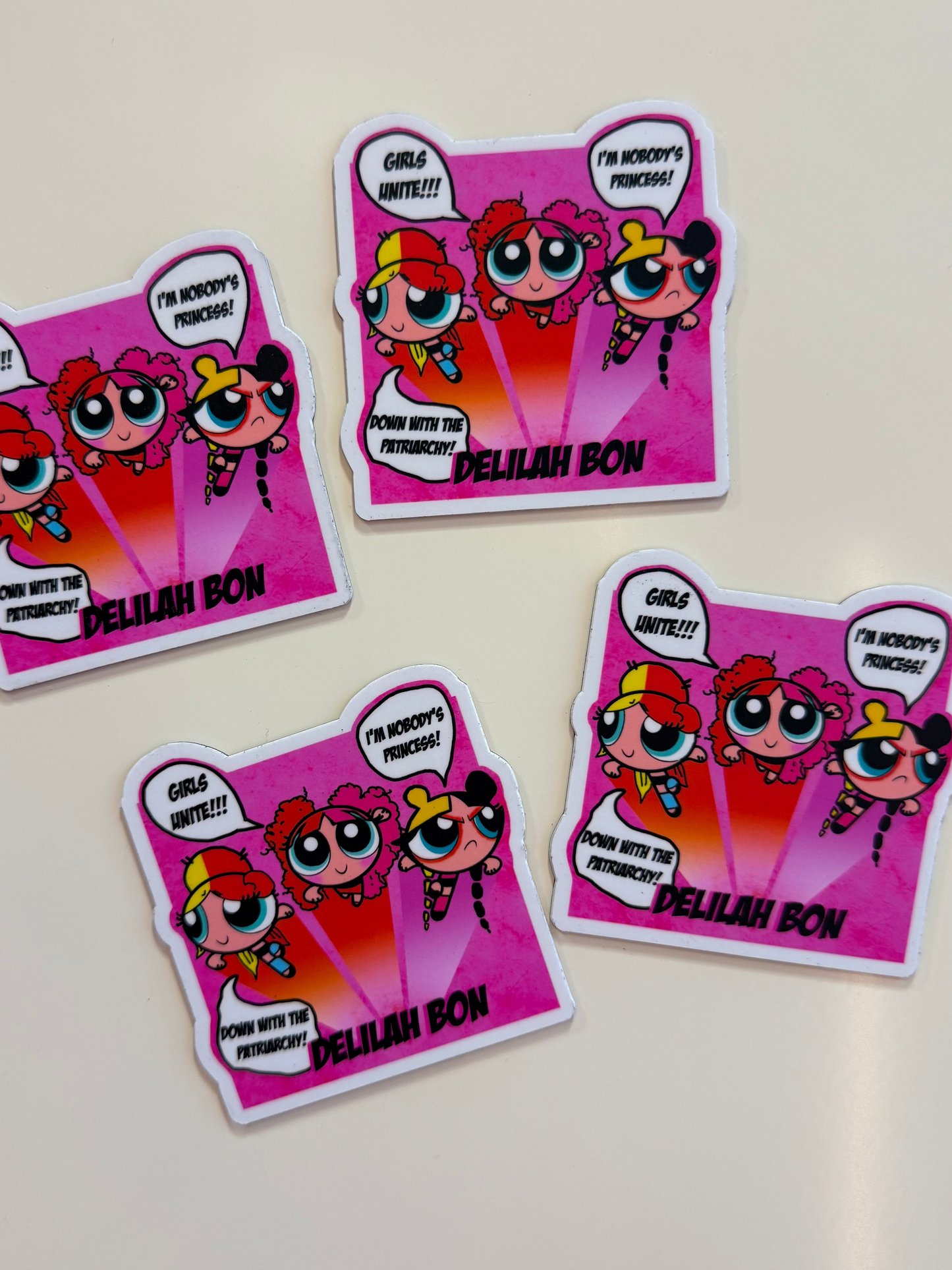 Power Puff Magnet