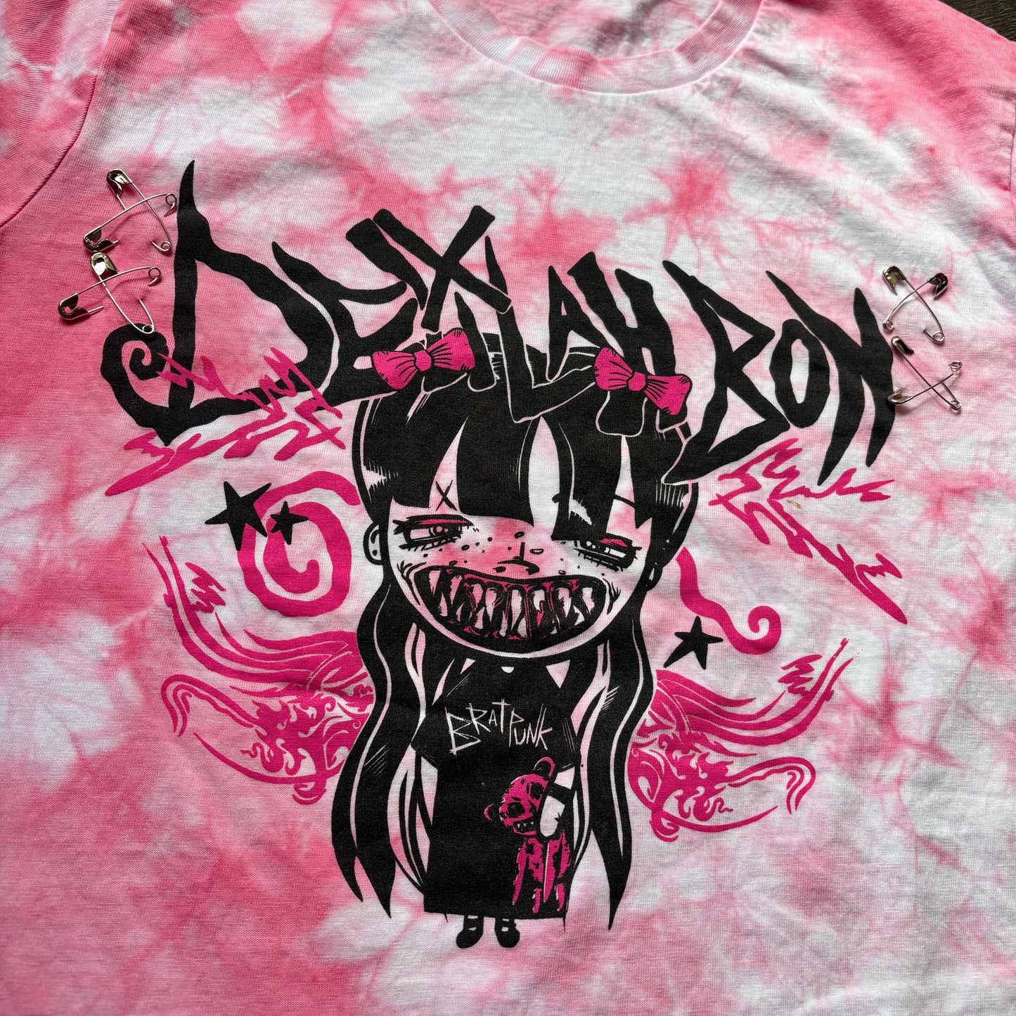 'BRAT PUNK' Tie Dye T-Shirt (Limited Edition)