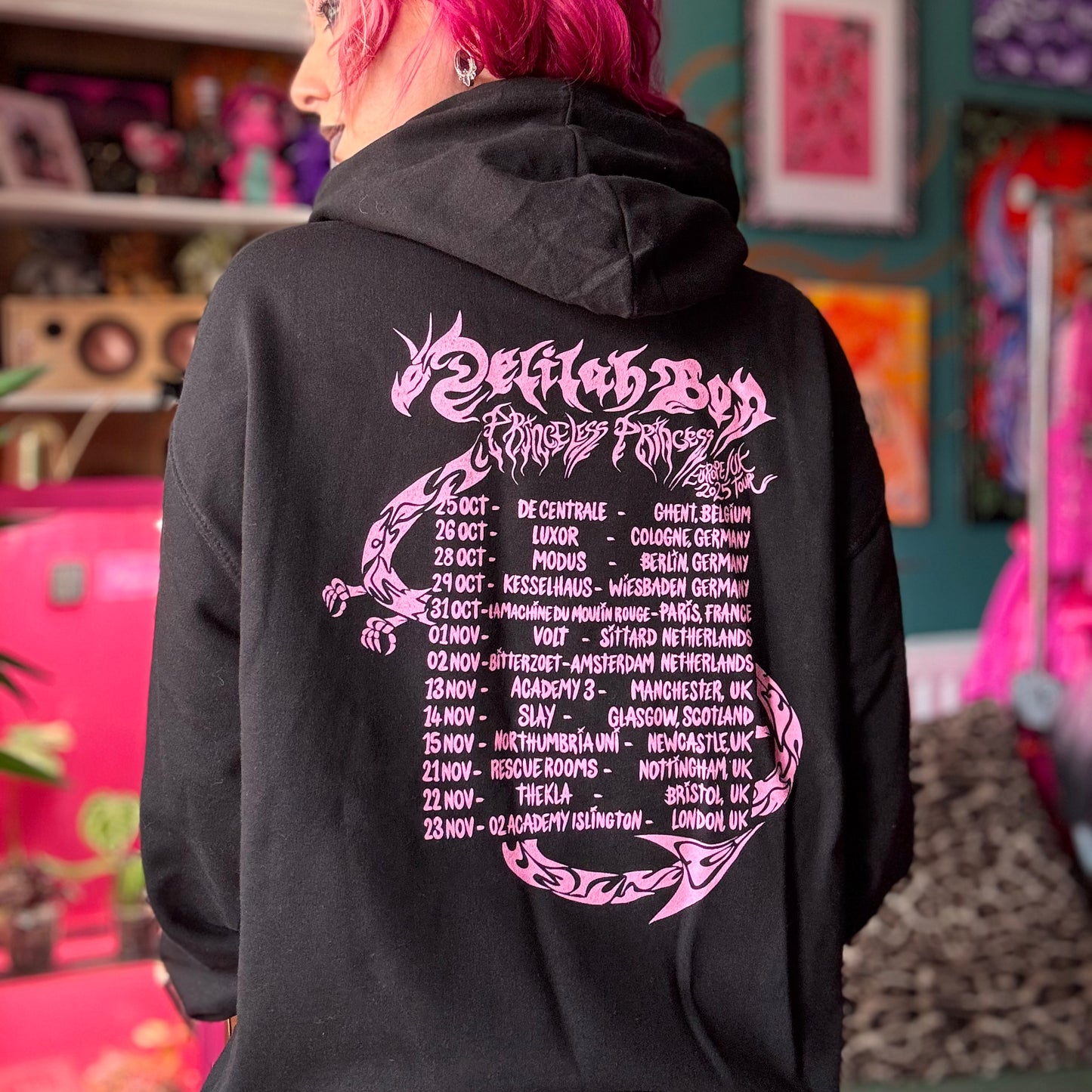 PRINCELESS PRINCESS 'DRAGON' TOUR HOODIE