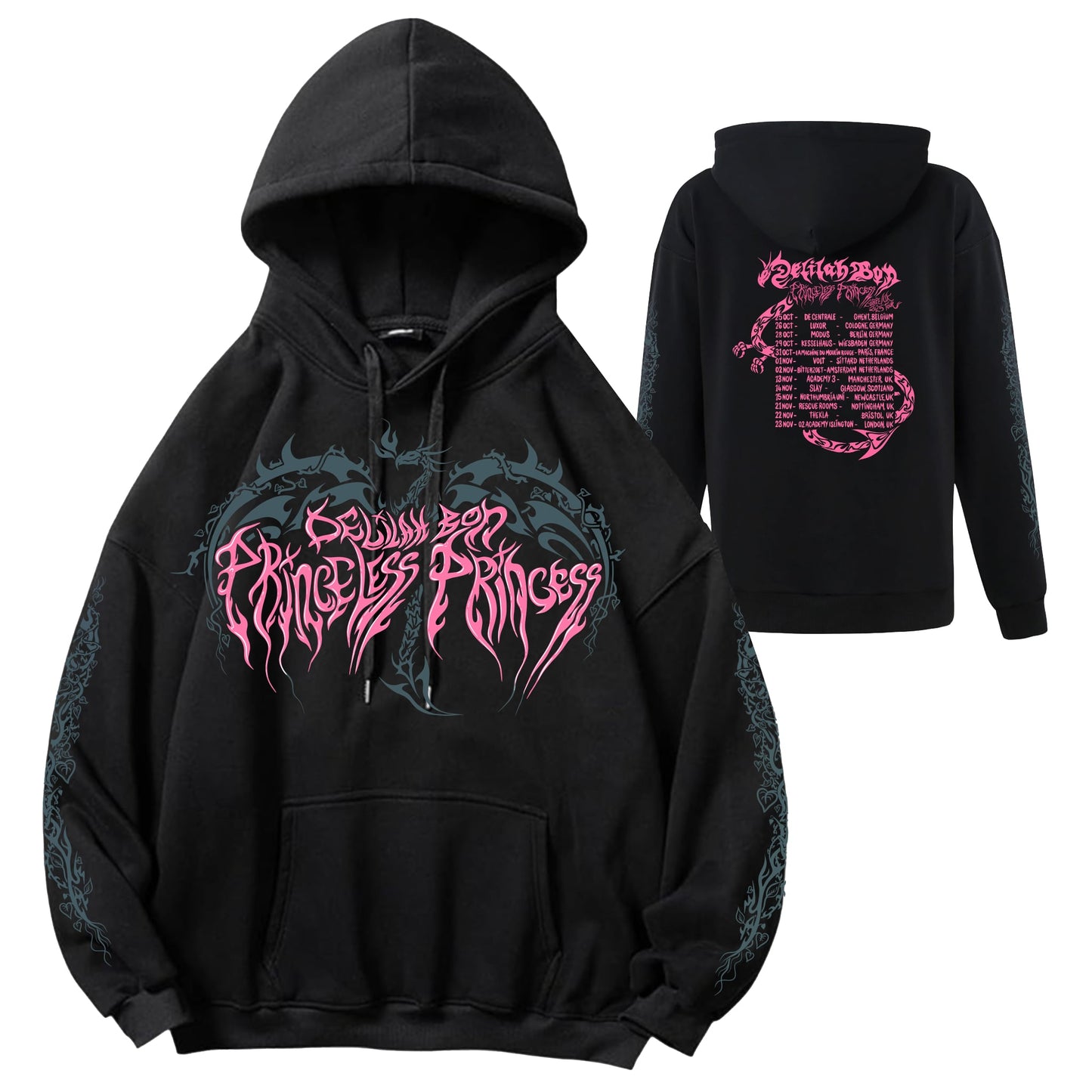 PRINCELESS PRINCESS 'DRAGON' TOUR HOODIE