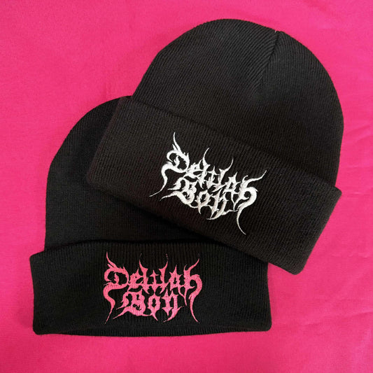 Embroided Delilah Bon Beanie