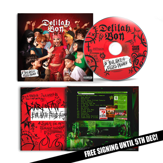 Evil, Hate Filled Female - CD