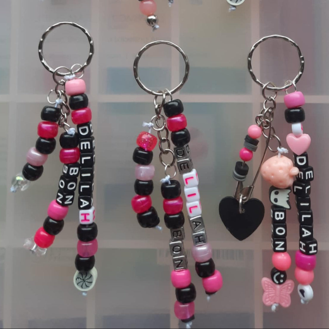 Delilah Bon Hand made Keyring